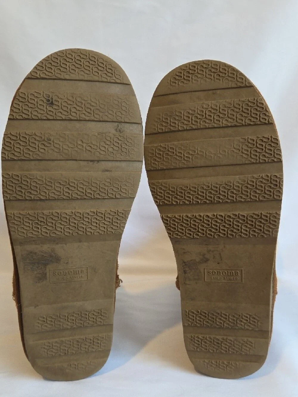Sonoma Life & Style Carmel Brown Suede Leather Boots